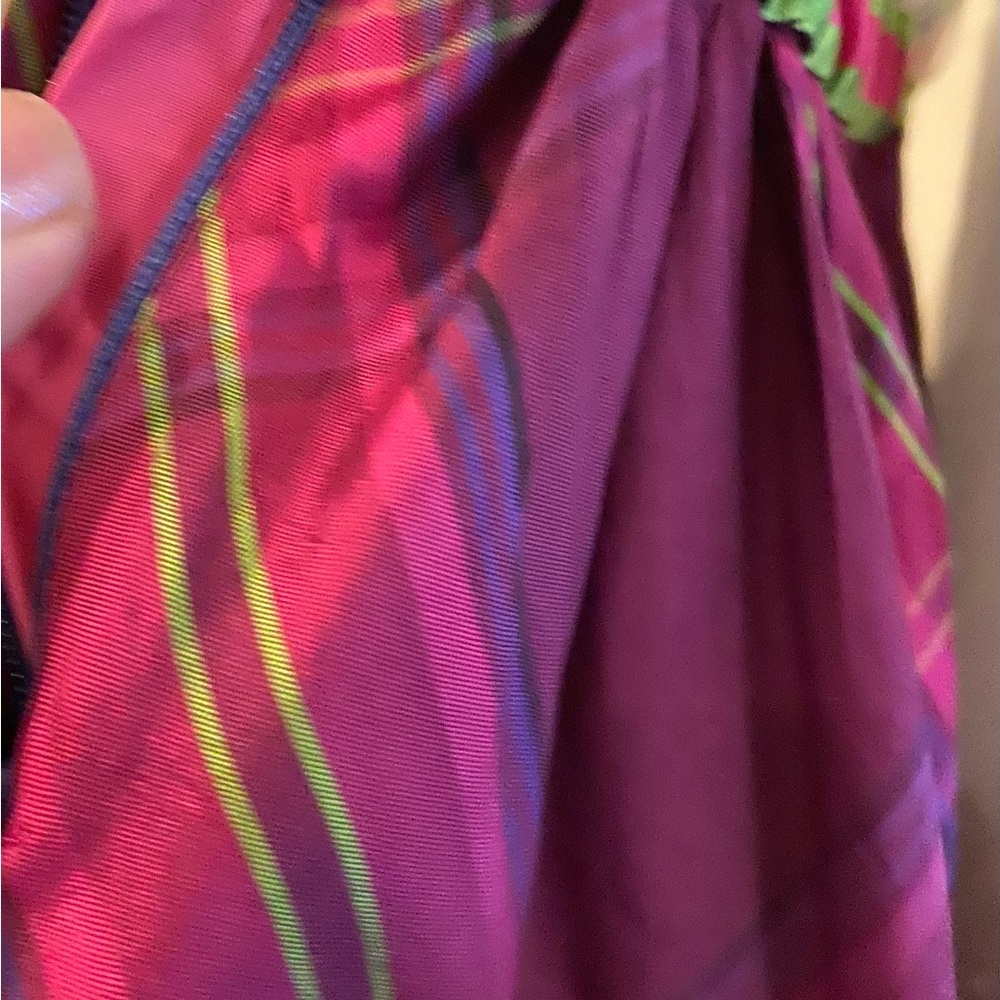 💐LILLY PULITZER Toddler HOLIDAY SKIRT LINED ( size 2 fits like 3/4worn once NICE - Picture 5 of 6